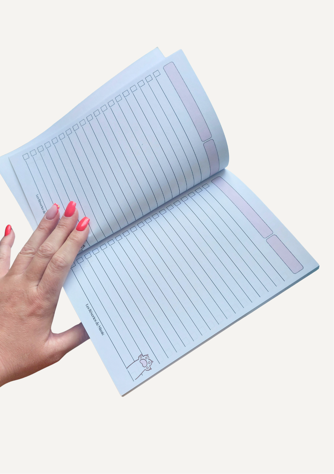 Cahier A5 To Do List - Au fil des jours
