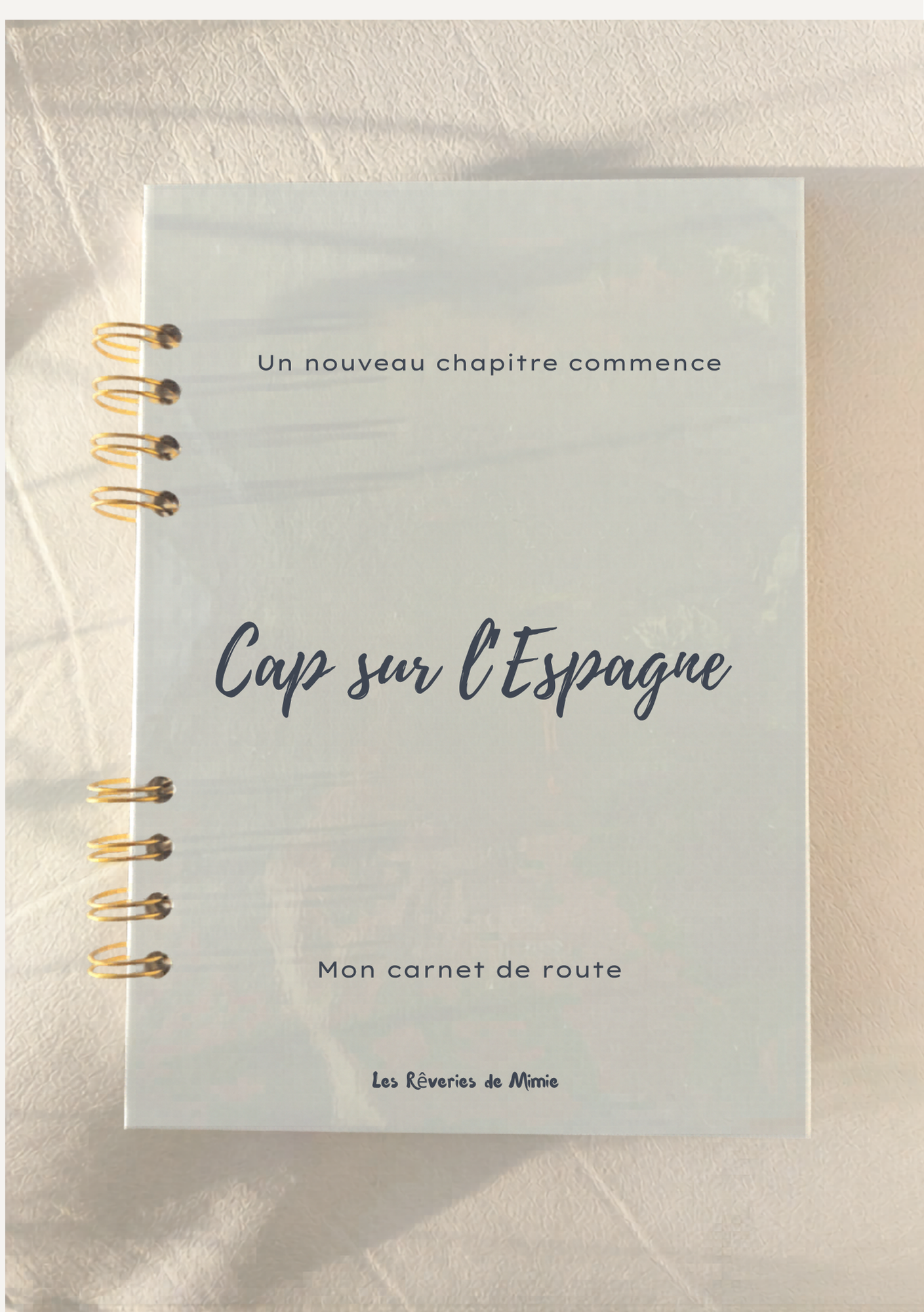 Carnet A5 à personnaliser - Nouveau départ