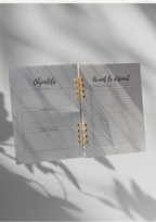 Carnet A5 à personnaliser - Nouveau départ