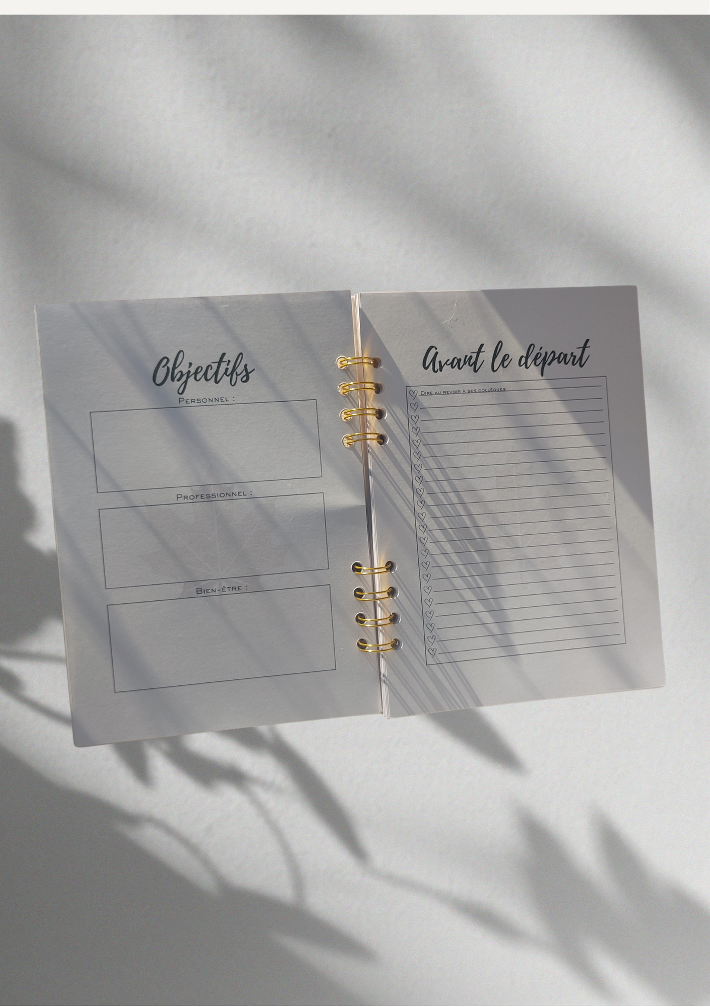Carnet A5 à personnaliser - Nouveau départ