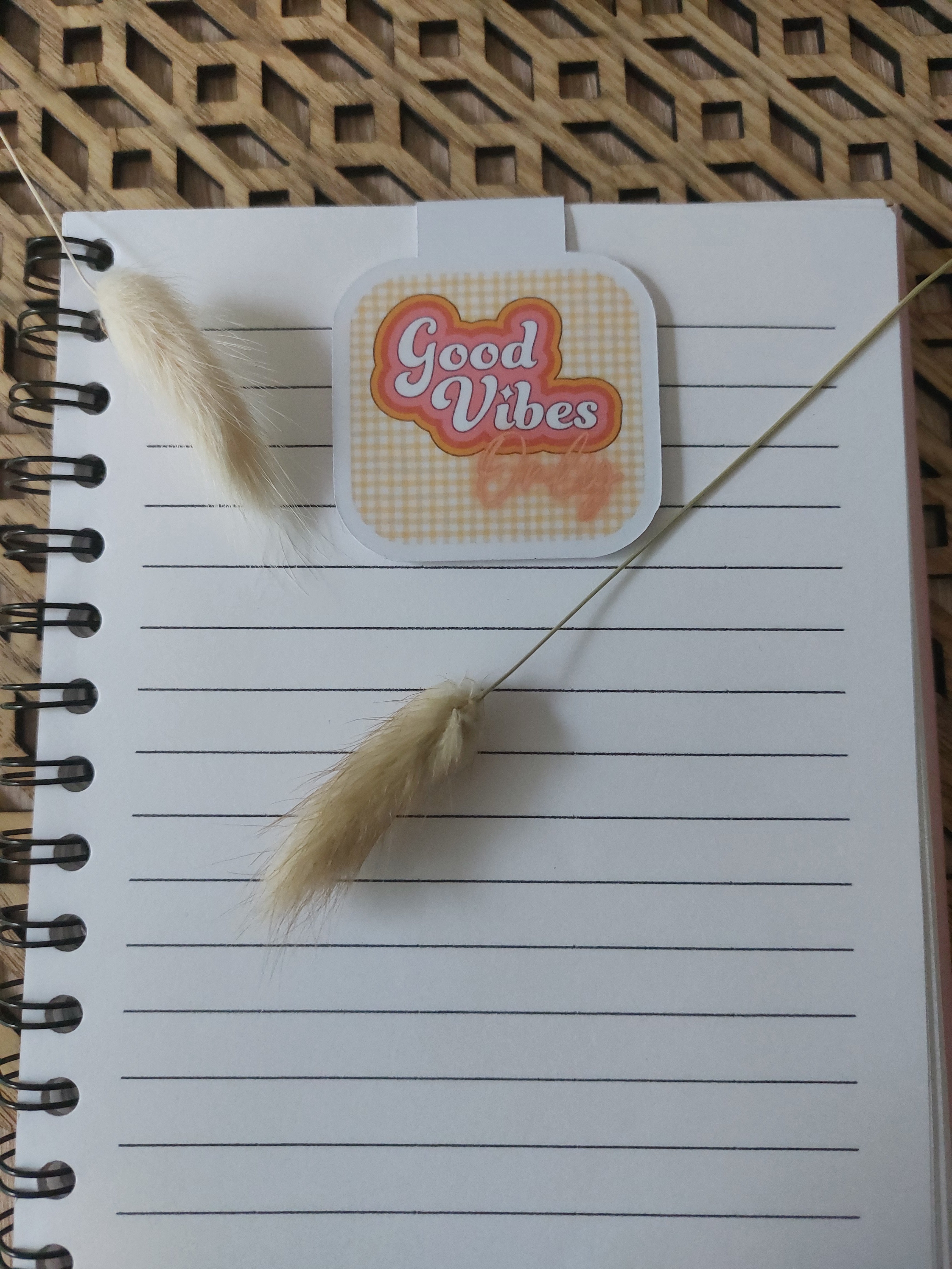 Marque-pages magnétique - Good vibes only