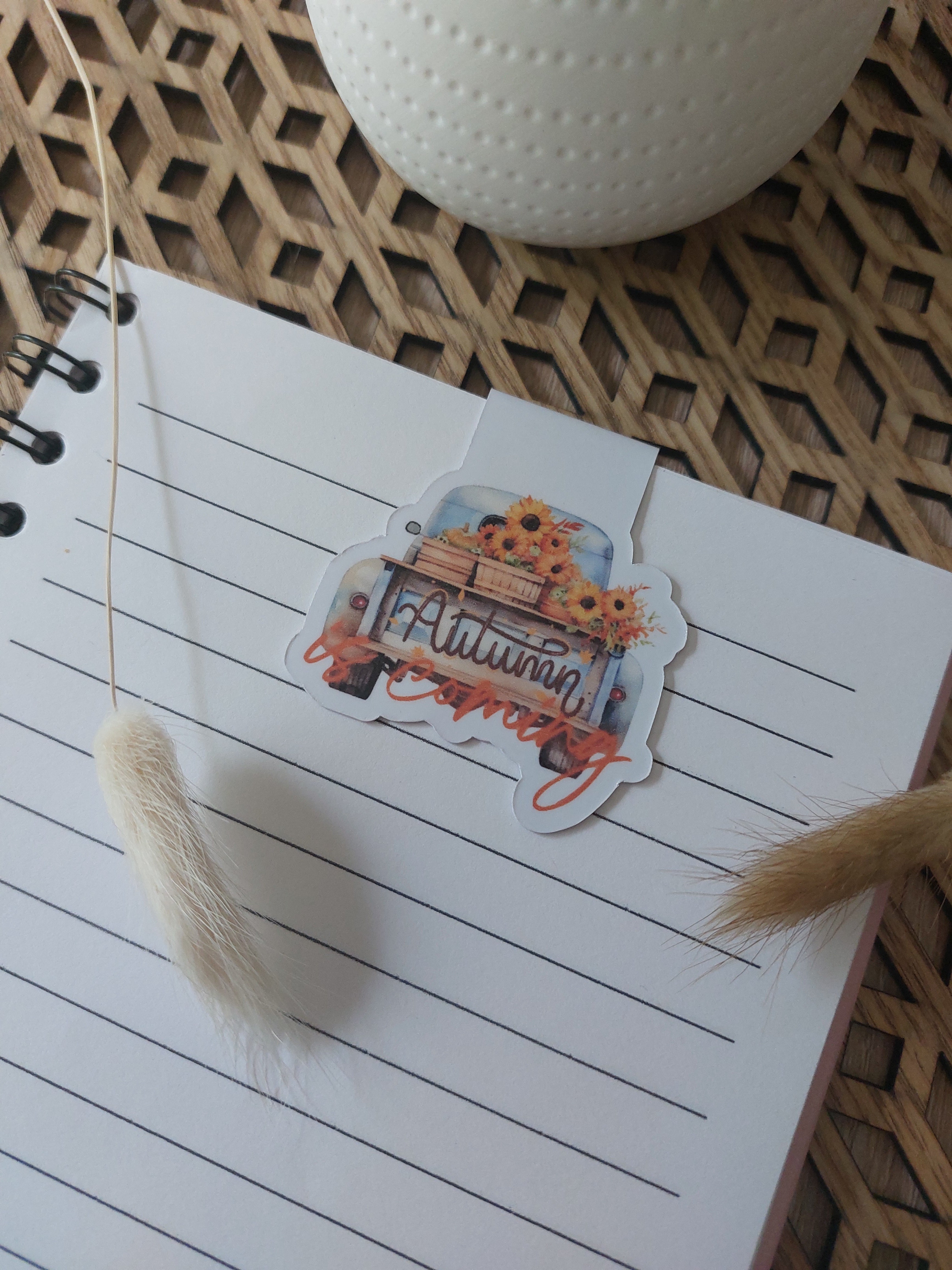 Marque-pages magnétique - Autumn is coming