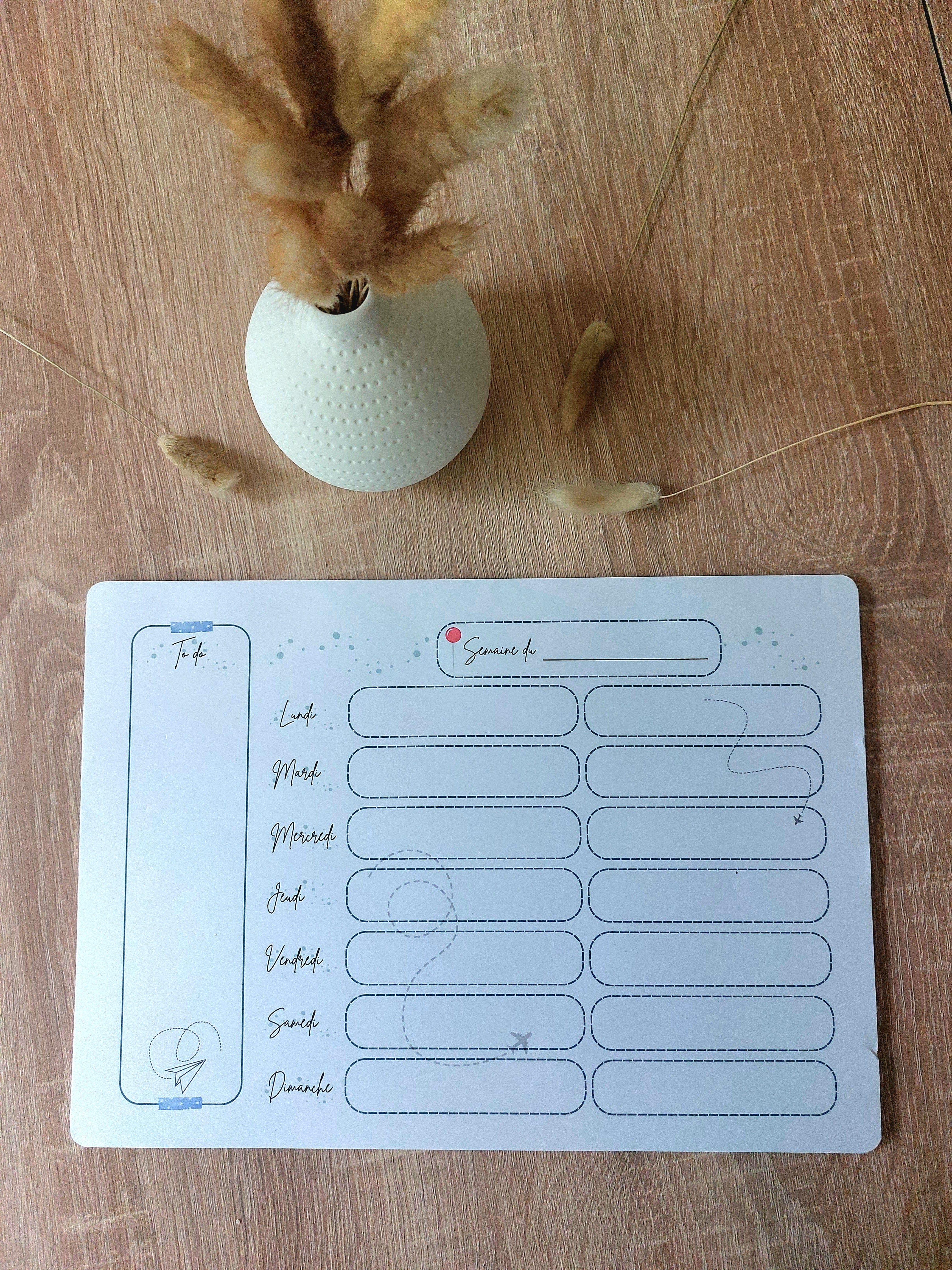 Planner - Voyage dans le ciel