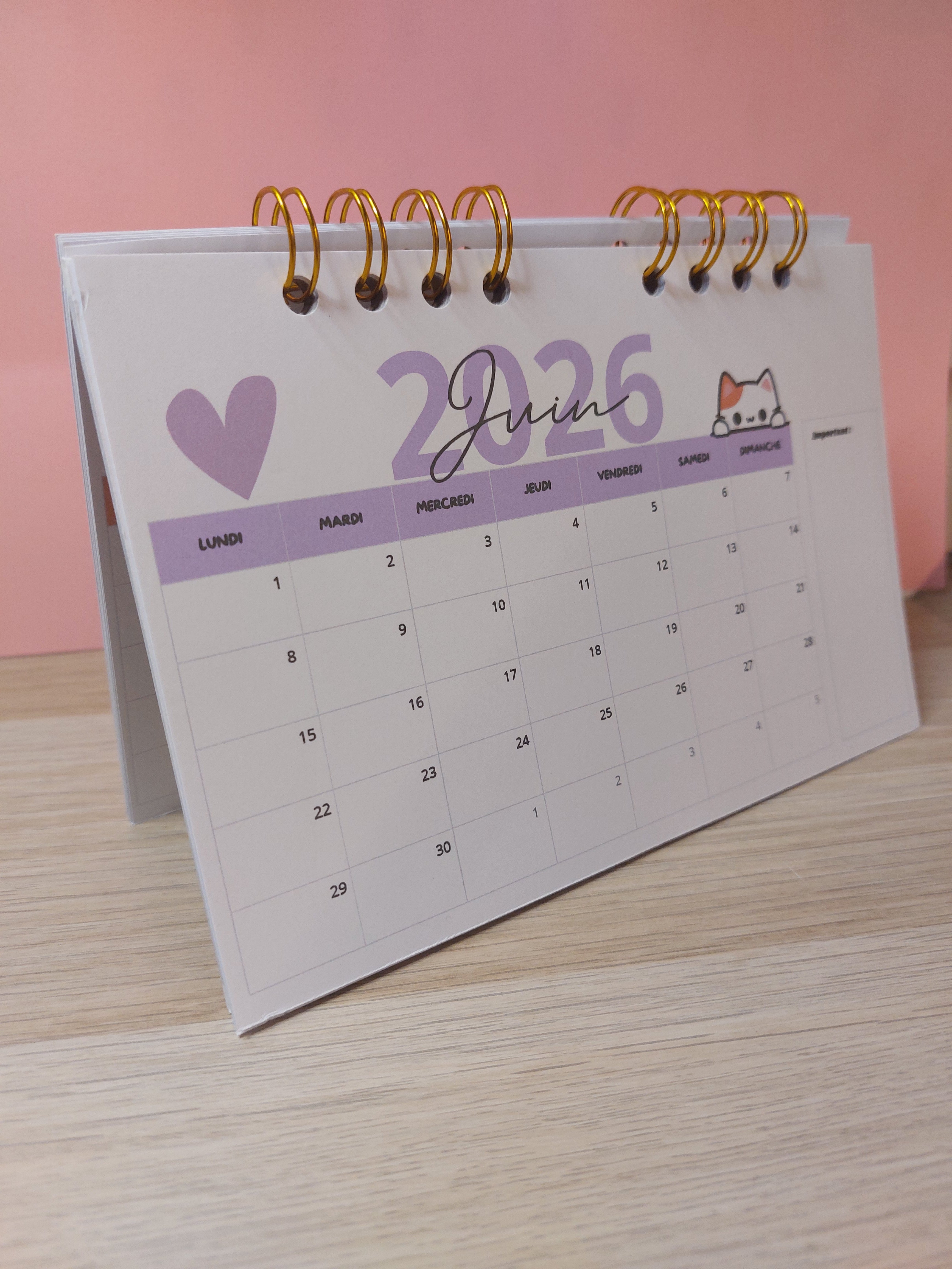 Calendrier - Cha'lendrier 2025/2026