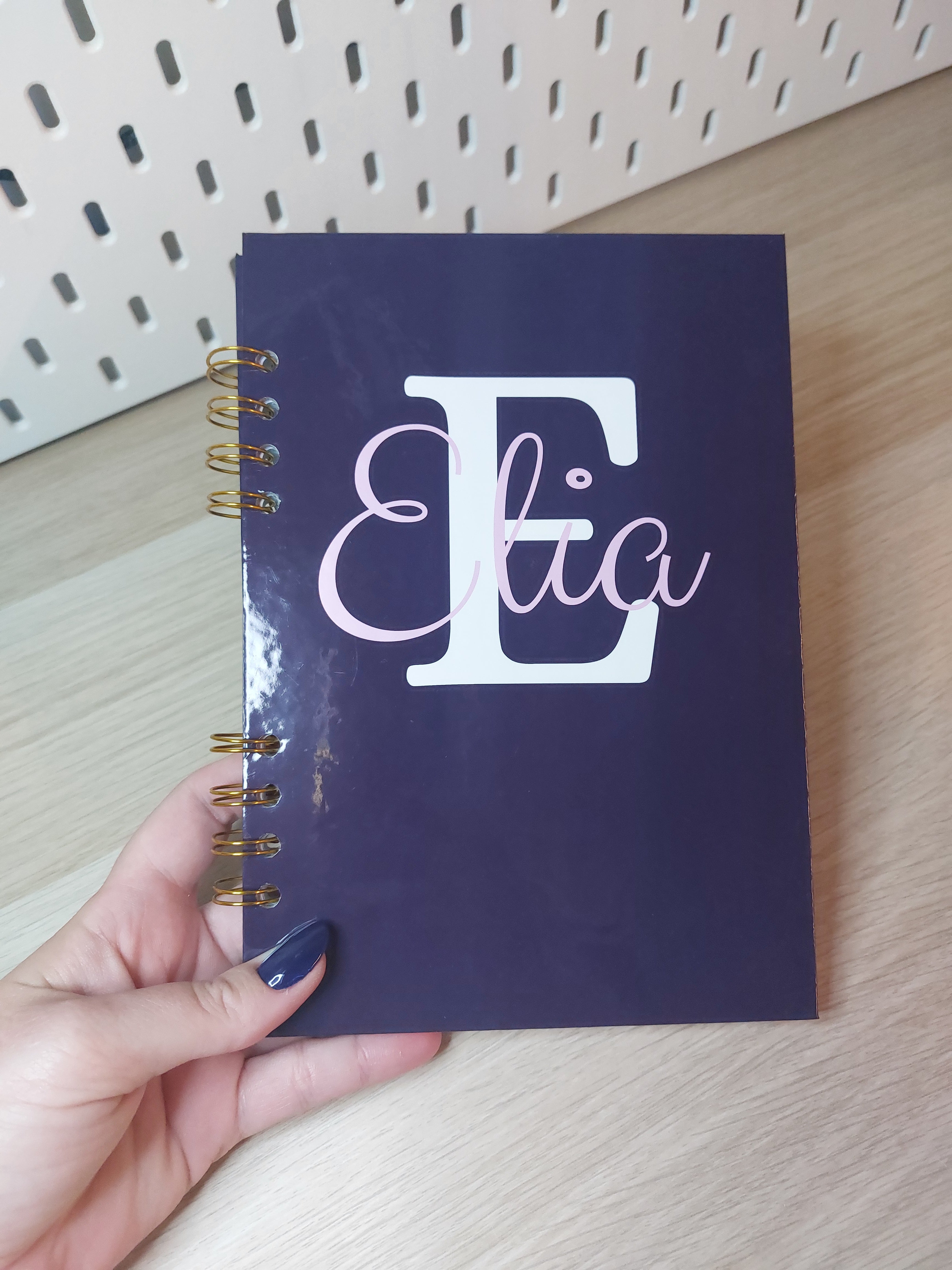 Carnet A5 à personnaliser - Prénom