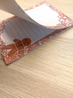 Bloc notes A5 - Pain d'épice