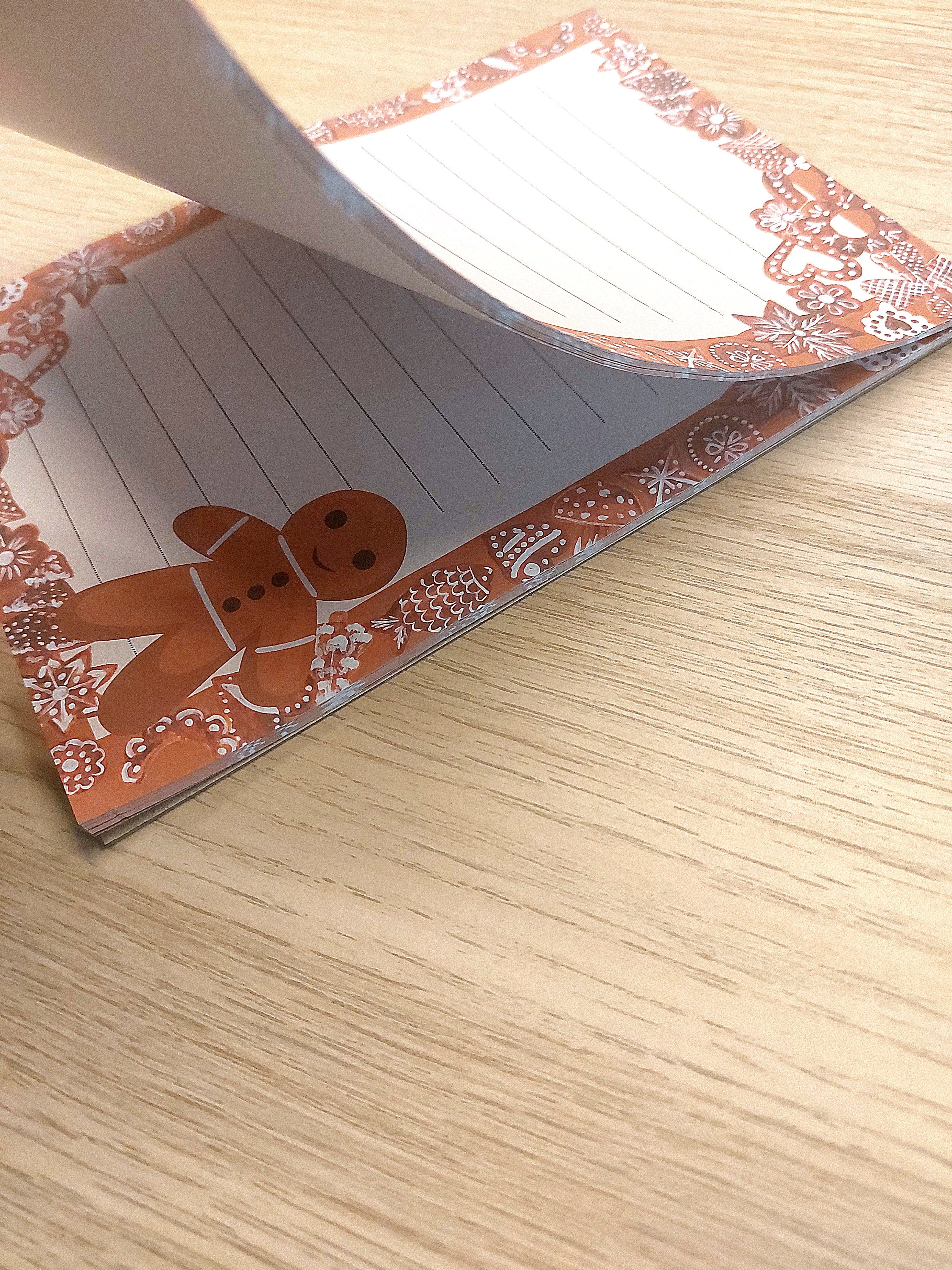 Bloc notes A5 - Pain d'épice