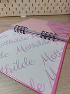 Carnet A5 à personnaliser - Prénom