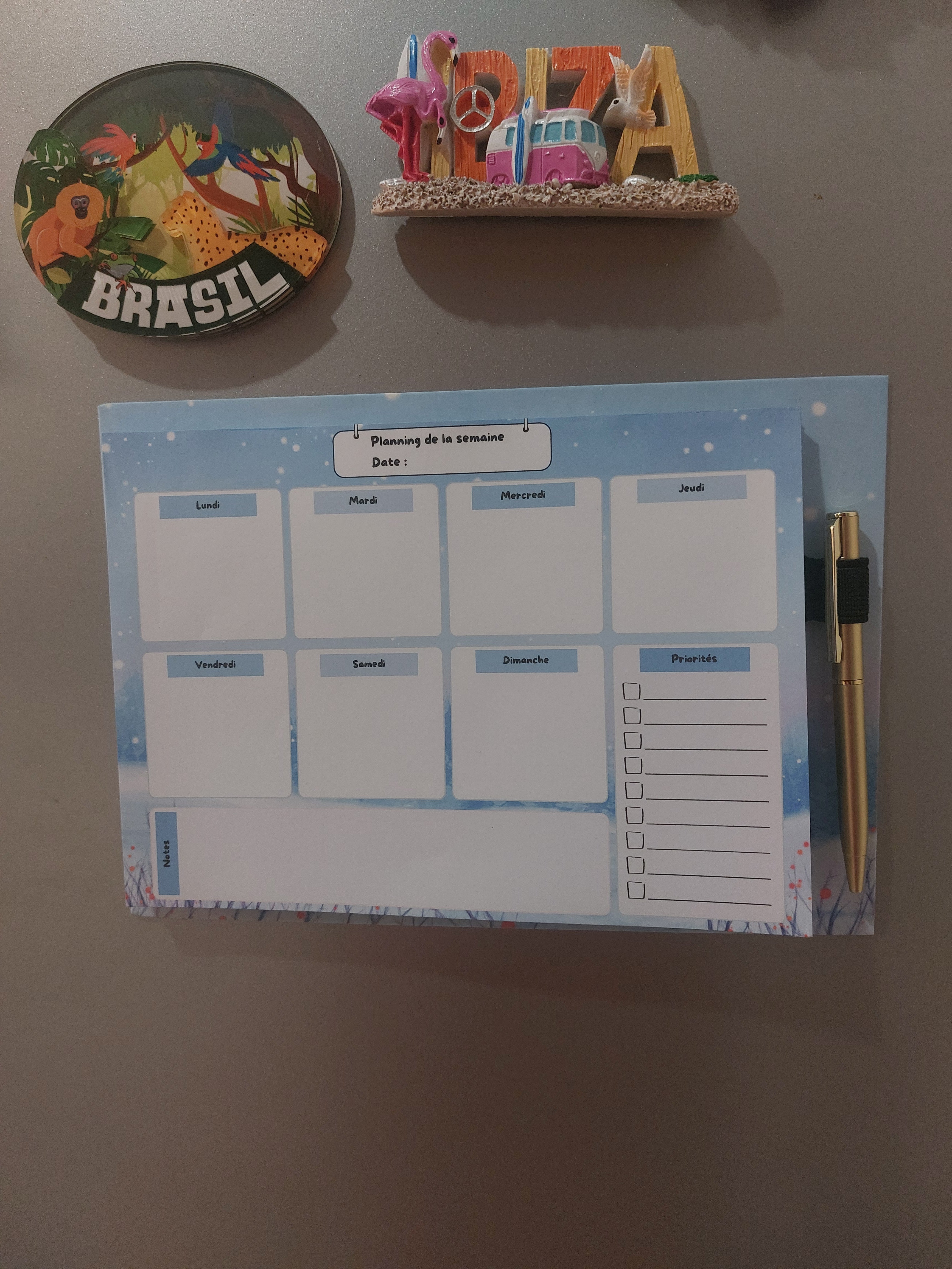 Planner Magnétique A5