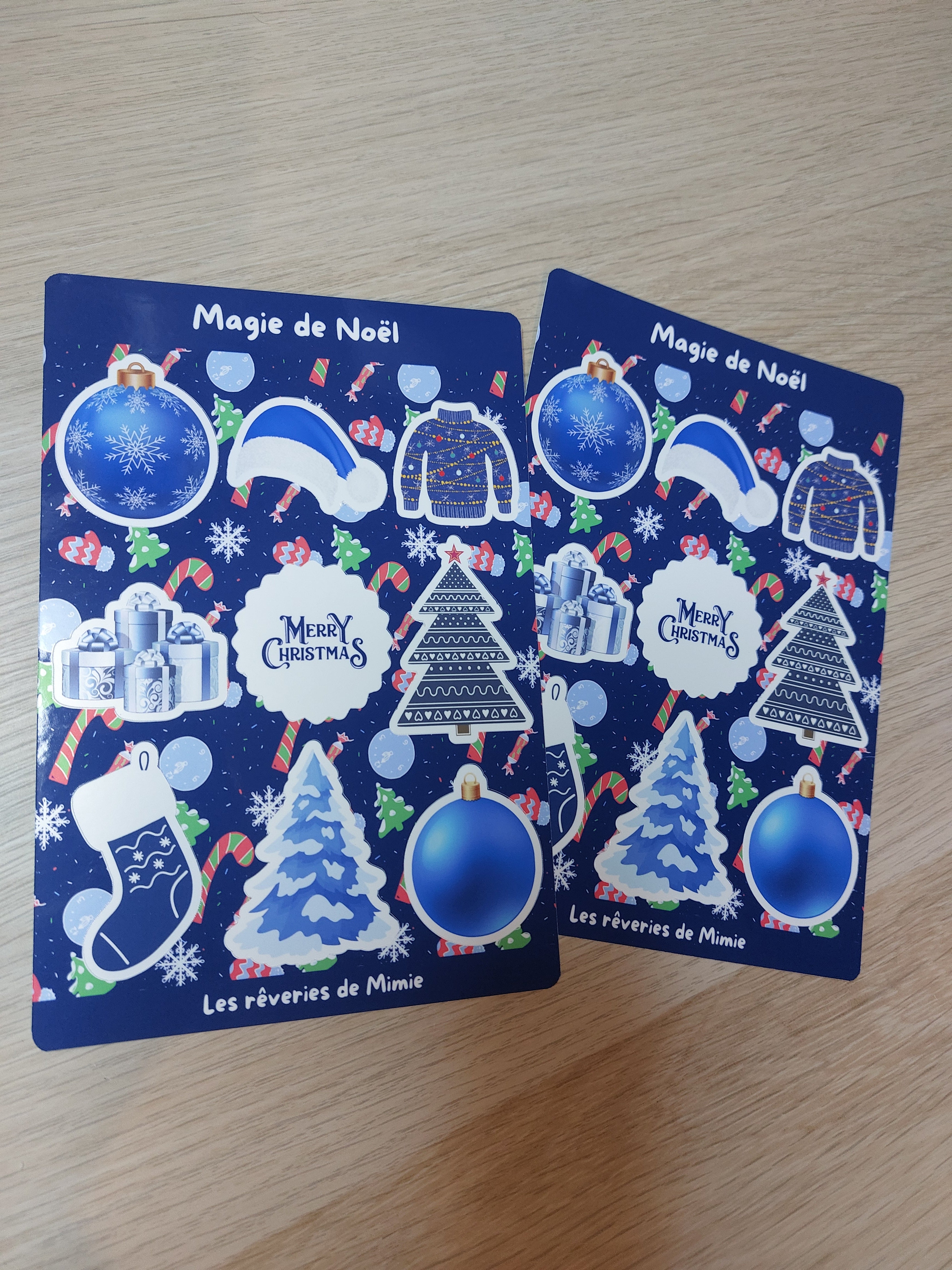 Magie de Noël - Bleu