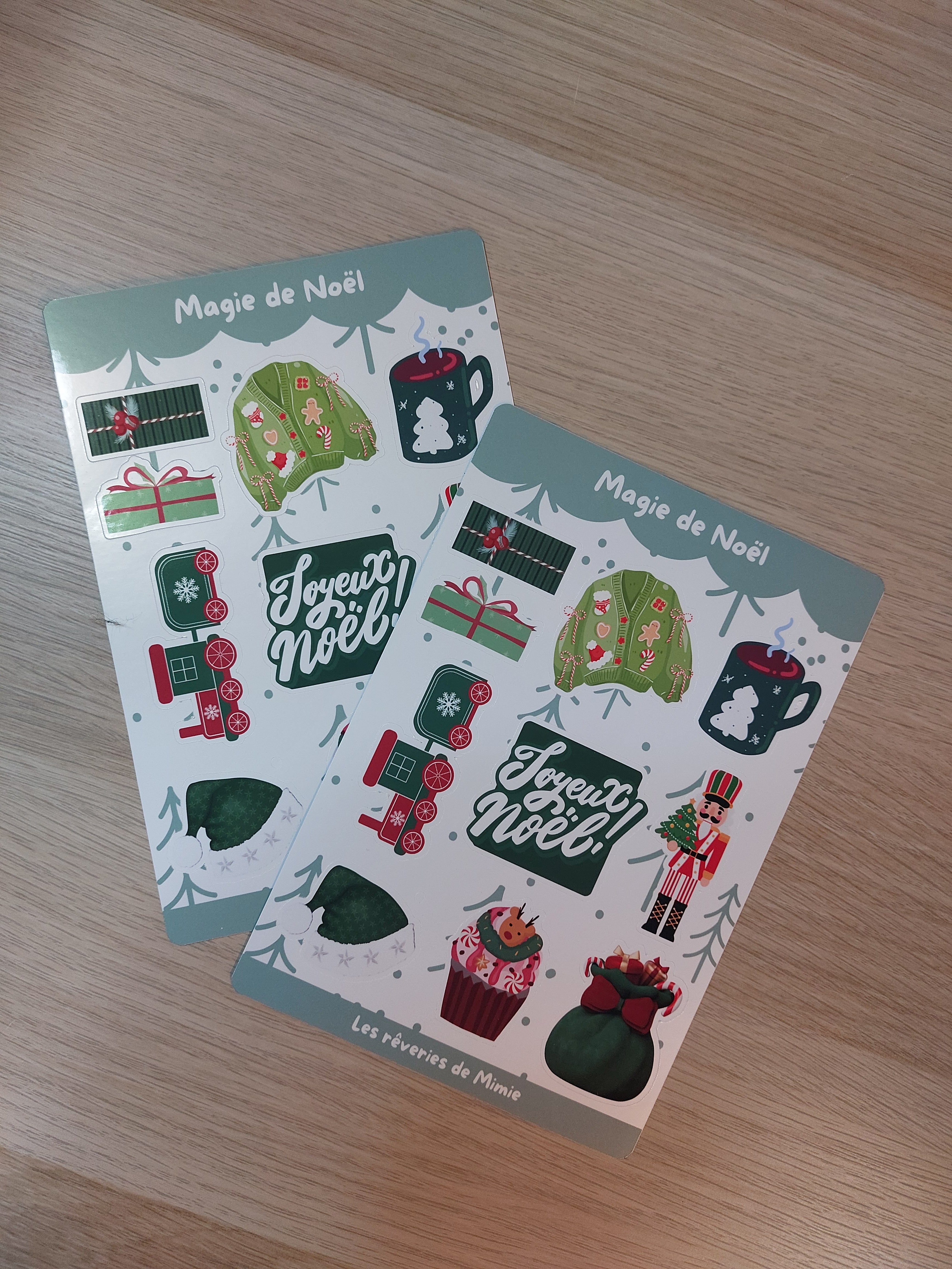 Magie de Noël - Vert