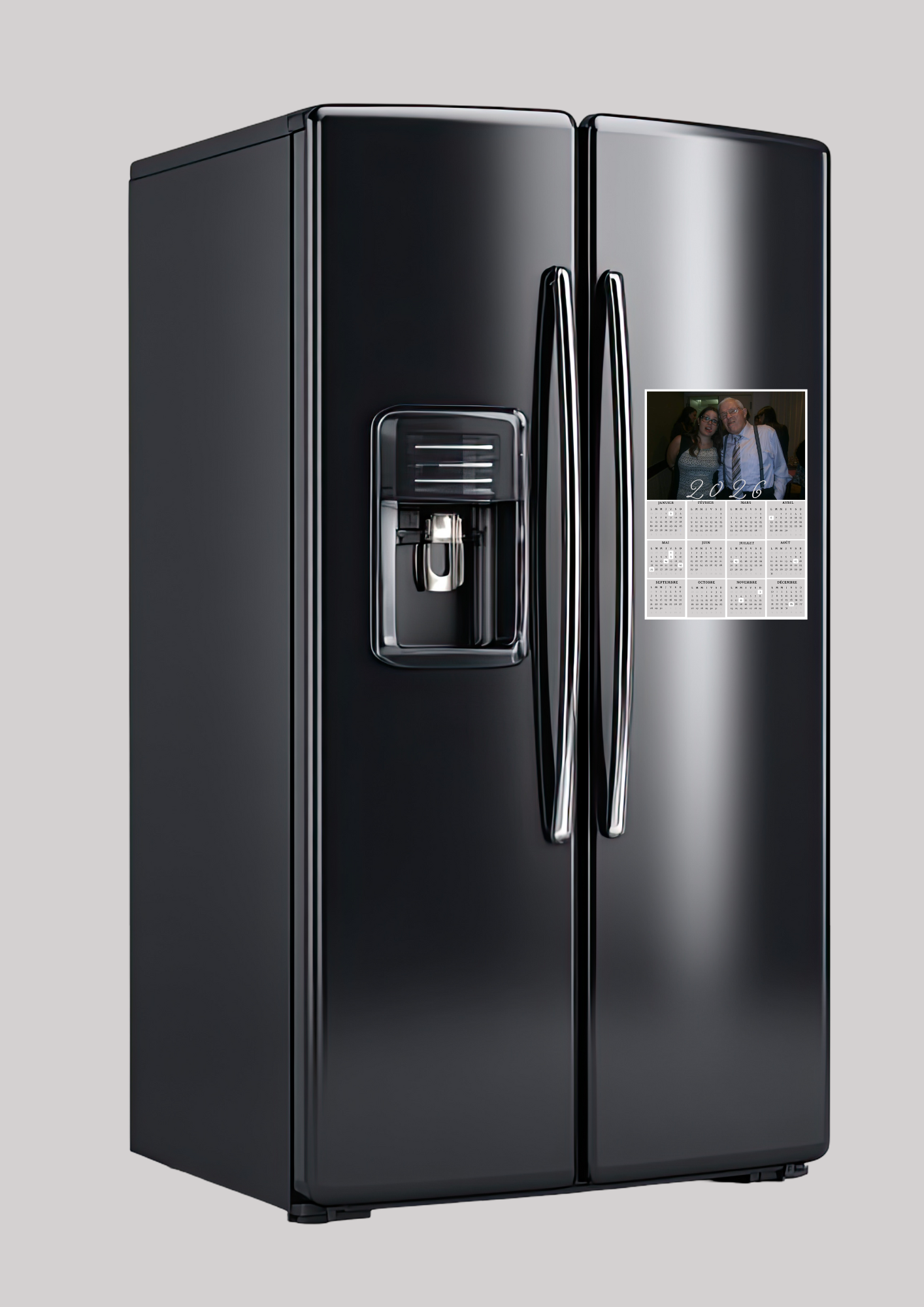 Calendrier magnétique A4 à personnaliser